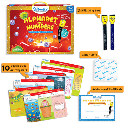Skillmatics Alphabet And Numbers - Learning Milestone for